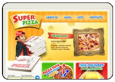 Ordina una pizza su internet